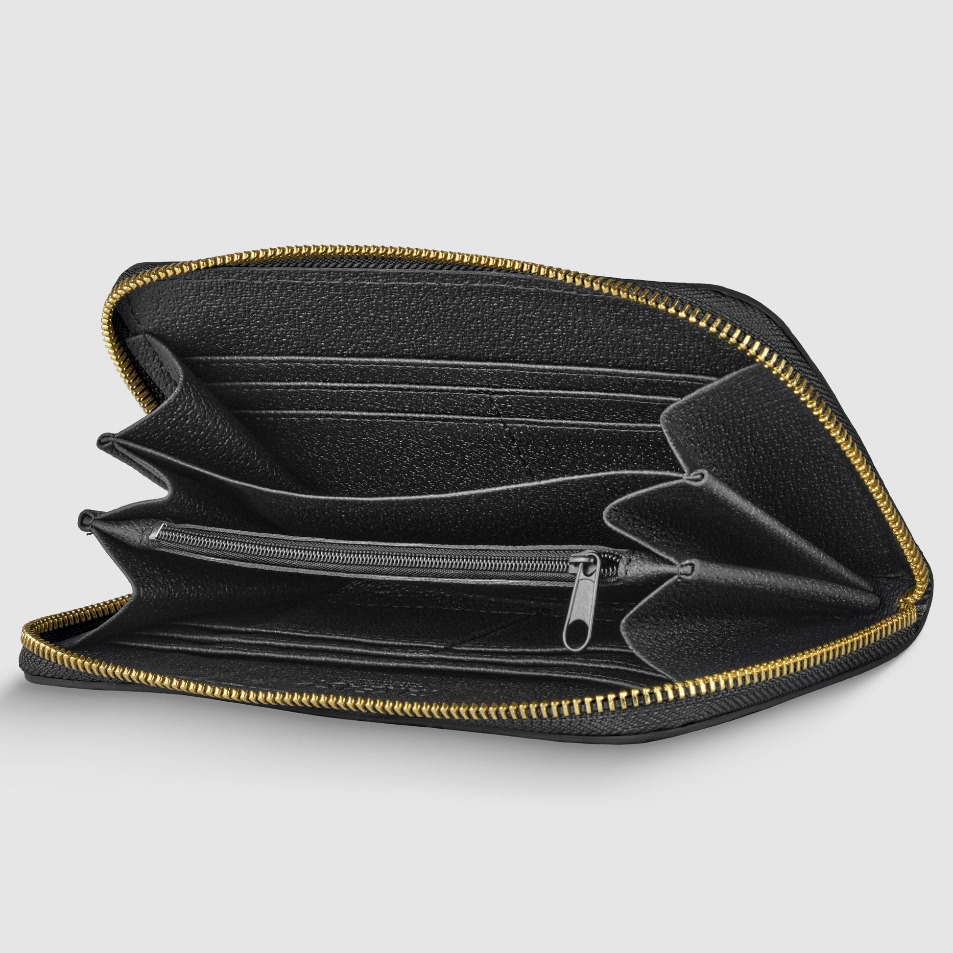 Italian Genuine Weave Metallic Suede Wallet 651088 TAKEASY
