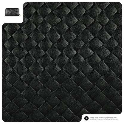 Italian Genuine Weave Metallic Suede Wallet 651088 TAKEASY