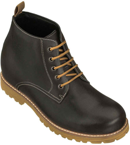 CALTO - S8750 - 3.4 Inches Taller (Black) Tallmenshoes.com