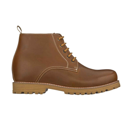 CALTO - S8751 - 3.4 Inches Taller (Brown) Tallmenshoes.com