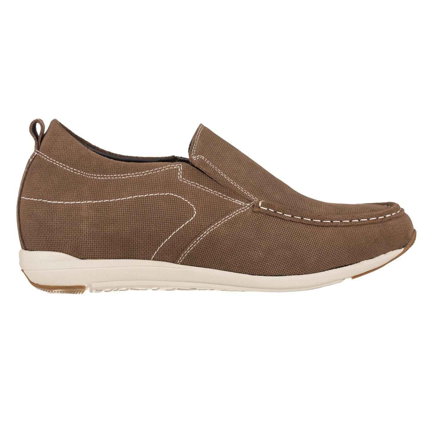 CALTO - G4904 - 2.8 Inches Taller (Brown) - Super Lightweight Tallmenshoes.com