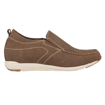 CALTO - G4904 - 2.8 Inches Taller (Brown) - Super Lightweight Tallmenshoes.com