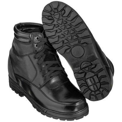 CALDEN Military-Style Leather Boots - 5.2 Inches - K881801 Tallmenshoes.com