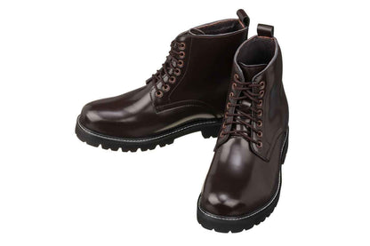 CALTO - K8711 - 3.3 Inches Taller (Dark Brown) Tallmenshoes.com