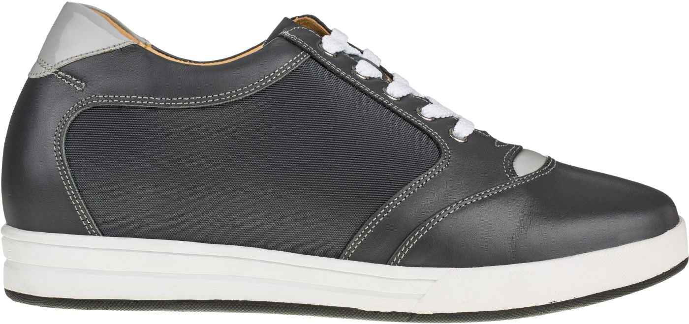 TOTO - A5327 - 3.2 Inches Taller (Grey) Tallmenshoes.com