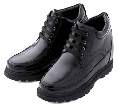 CALDEN Leather Elevator Boots - 5.2 Inches - K511615 Tallmenshoes.com