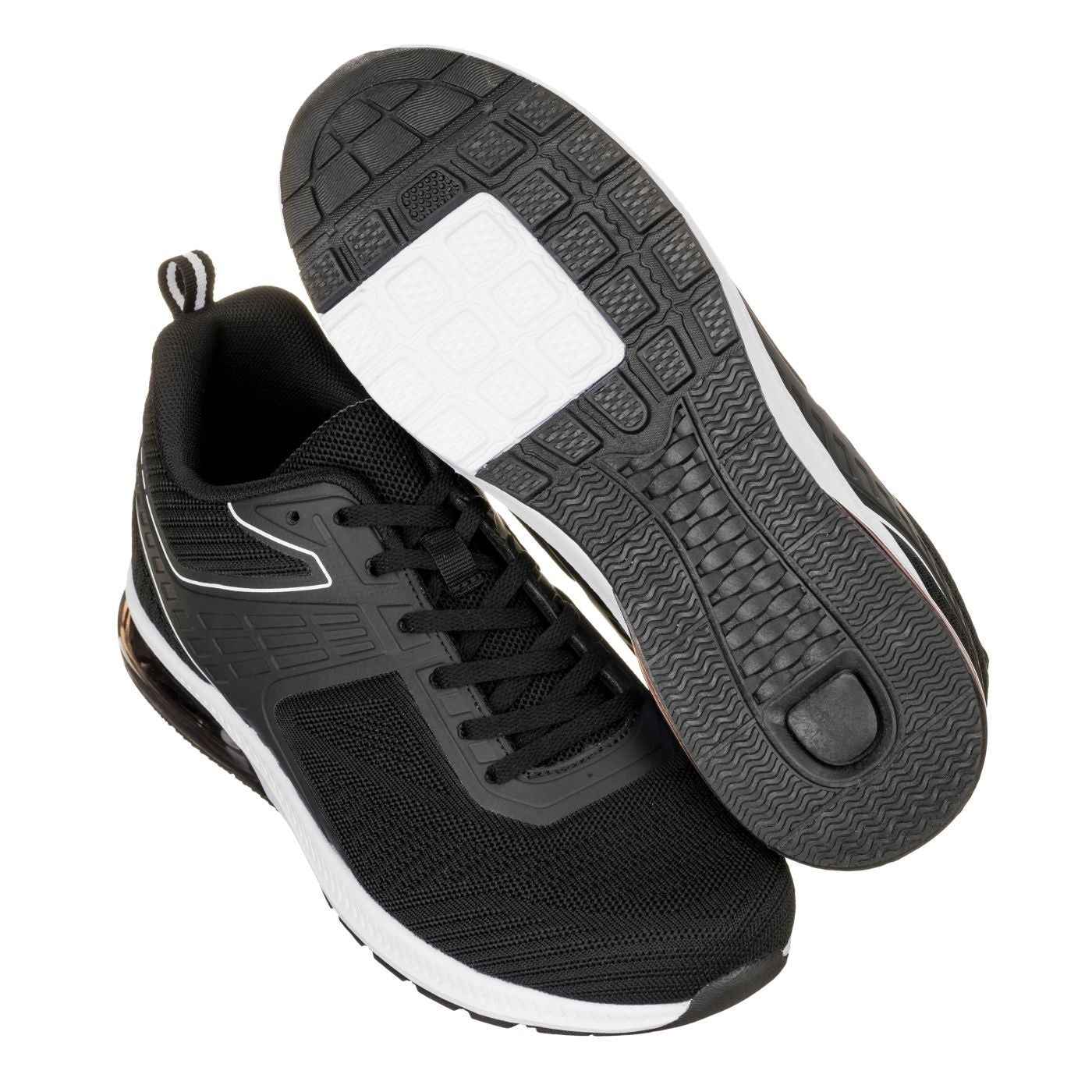 CALTO - Q231 - 2.4 Inches Taller (Black/White) - Super Lightweight Tallmenshoes.com