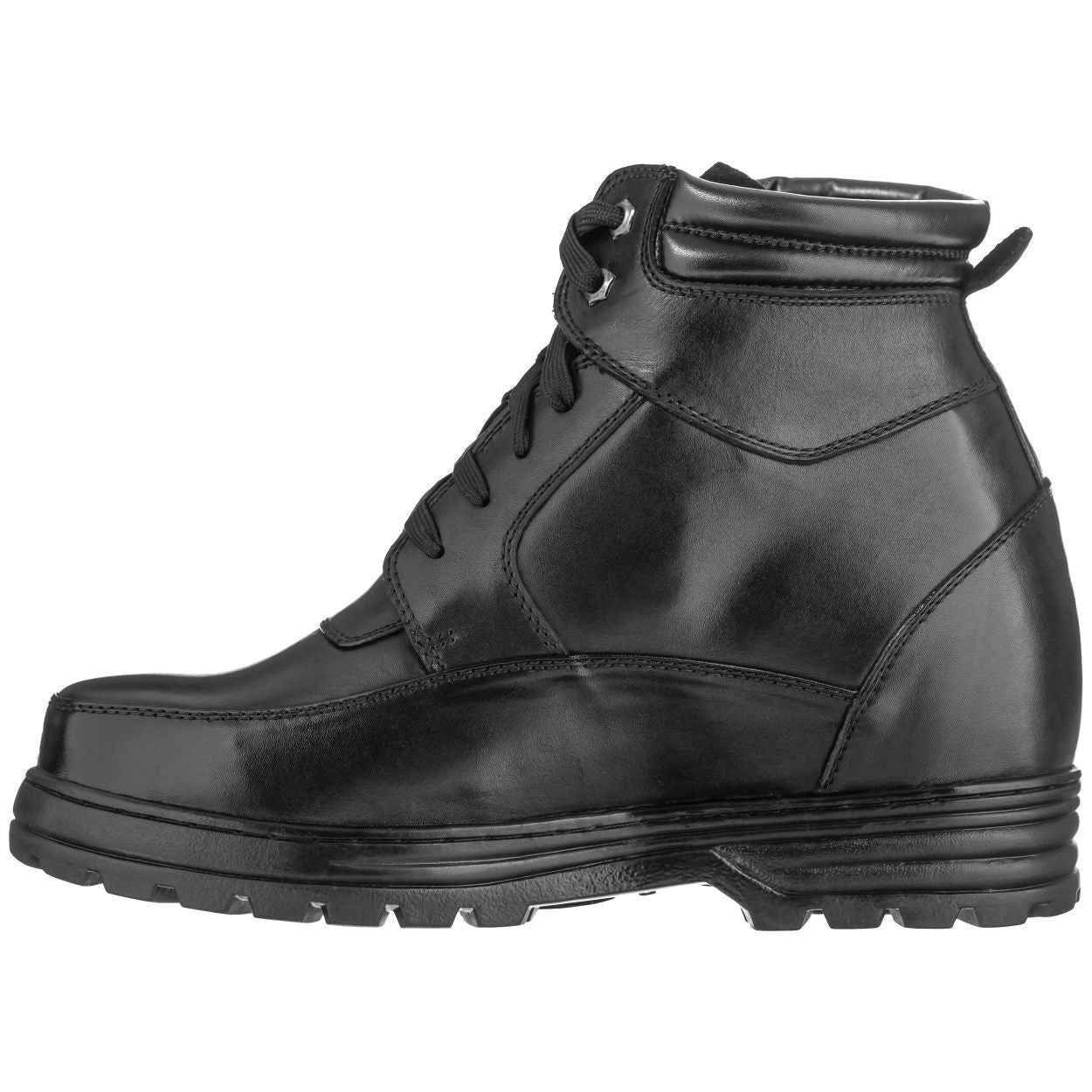 CALDEN Military-Style Leather Boots - 5.2 Inches - K881801 Tallmenshoes.com