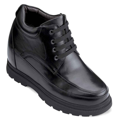 CALDEN Leather Elevator Boots - 5.2 Inches - K511615 Tallmenshoes.com