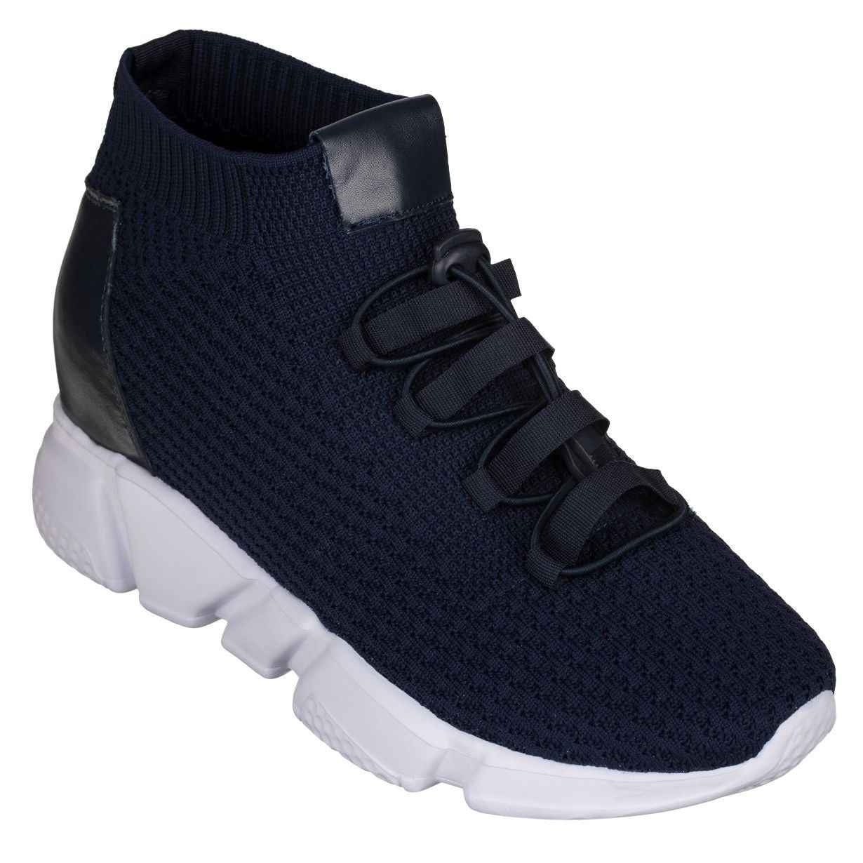 CALTO - H1722 - 3.2 Inches Taller (Dark Blue) - Ultra Lightweight Tallmenshoes.com