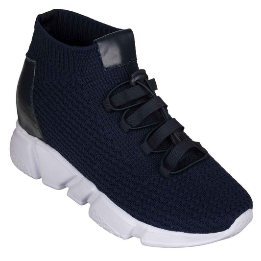 CALTO - H1722 - 3.2 Inches Taller (Dark Blue) - Ultra Lightweight Tallmenshoes.com