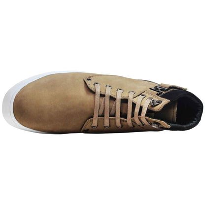 CALTO - T53121 - 2.6 Inches Taller (Nubuck Tan) - High top sneak-boot Tallmenshoes.com