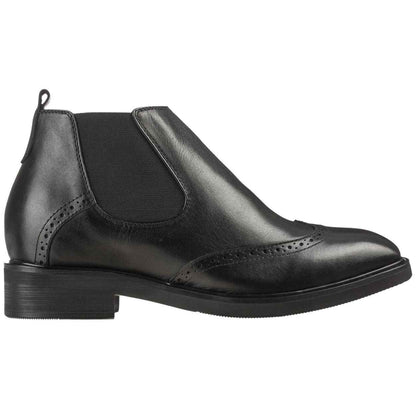 Leather Wing-Tip Ankle Boots - Three Inches - K28802 Tallmenshoes.com