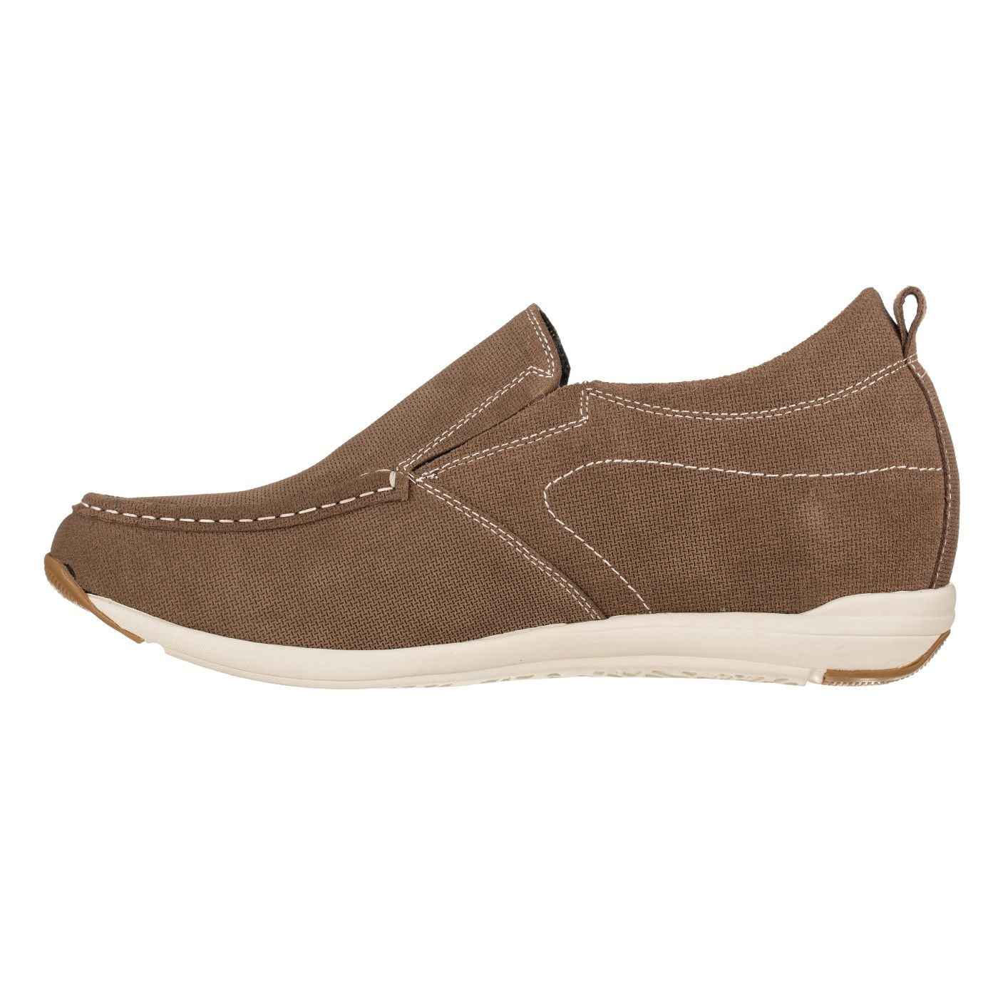 CALTO - G4904 - 2.8 Inches Taller (Brown) - Super Lightweight Tallmenshoes.com
