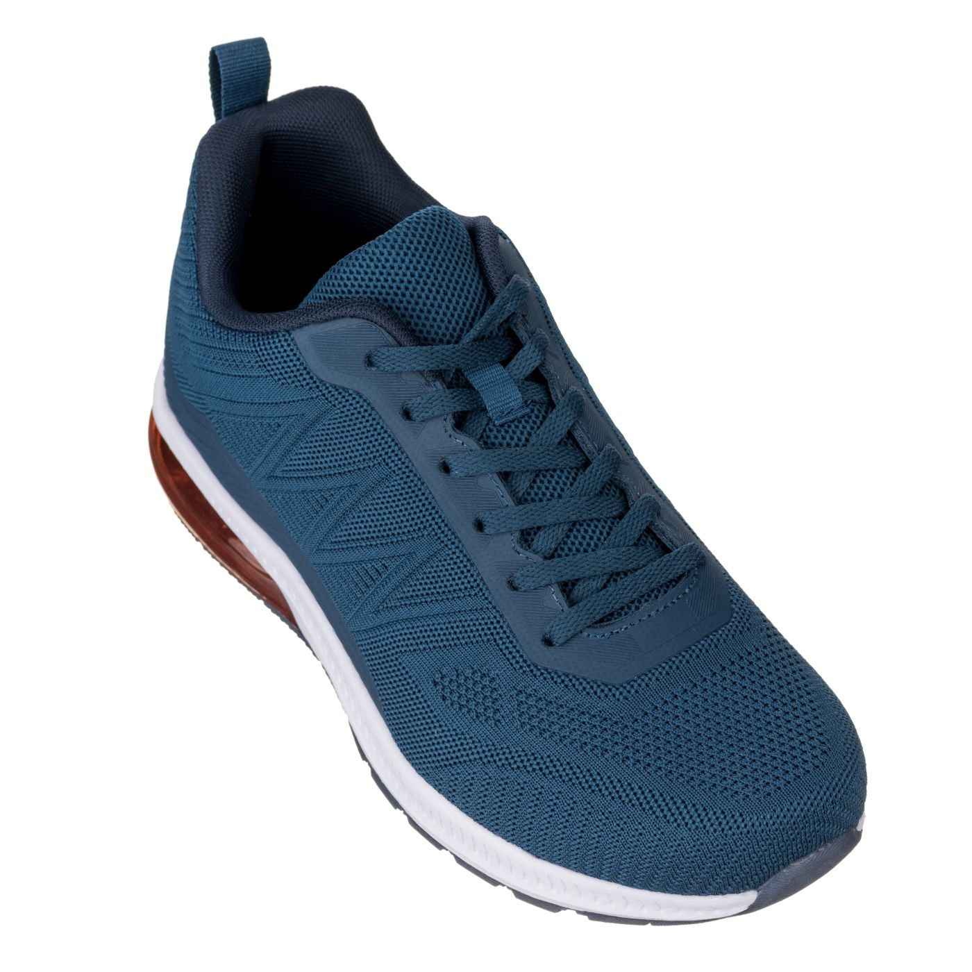 CALTO - Q230 - 2.4 Inches Taller (Navy/Red) - Super Lightweight Tallmenshoes.com