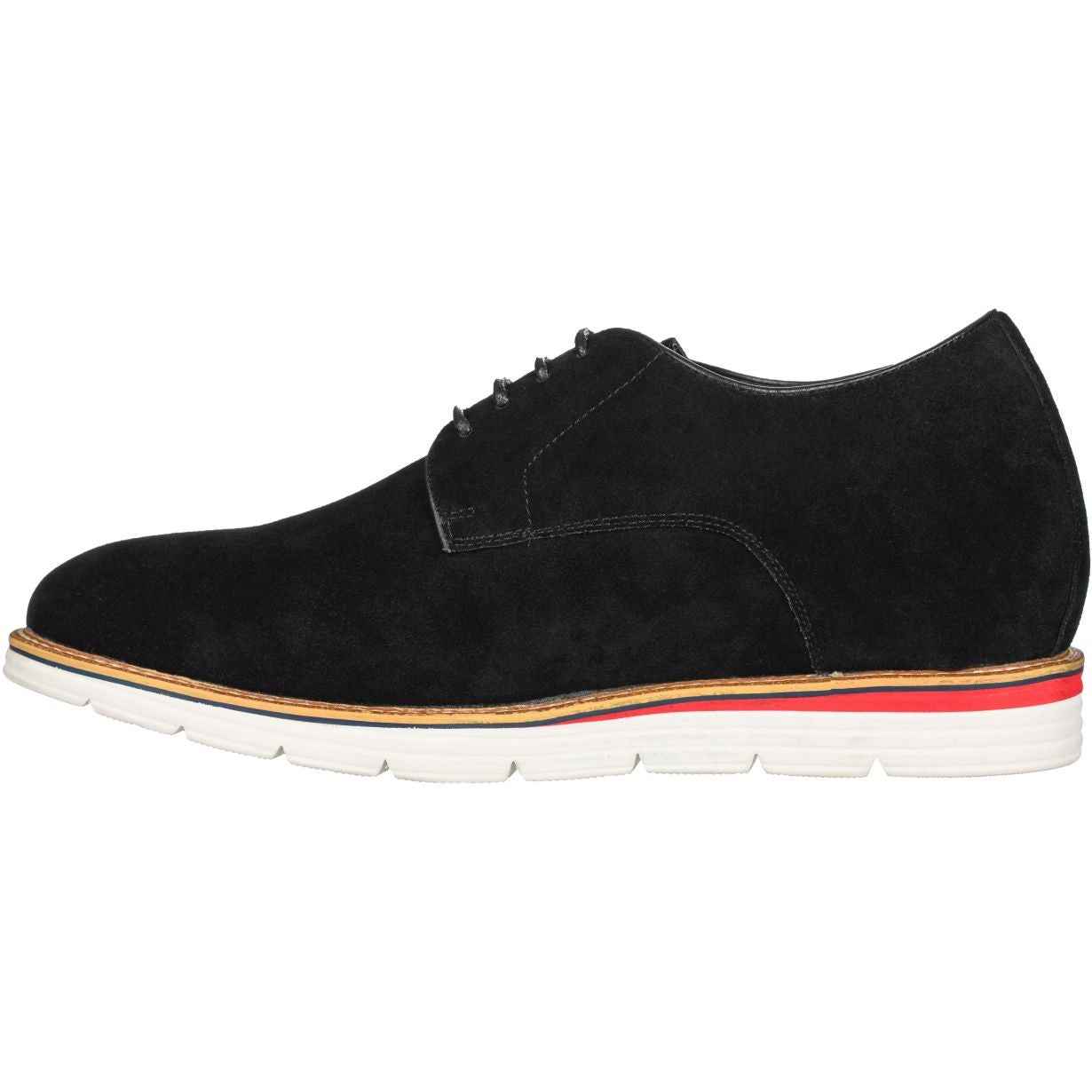 CALTO - Y4222 - 3.2 Inches Taller (Nubuck Black)