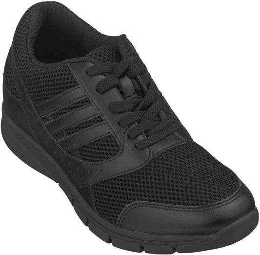 TOTO - X6319 - 2.8 Inches Taller (Black) - Super Lightweight Tallmenshoes.com
