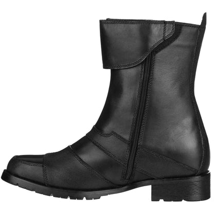 CALTO Zipper High-Top Biker Boots - 3.3 Inches - G6252 Tallmenshoes.com