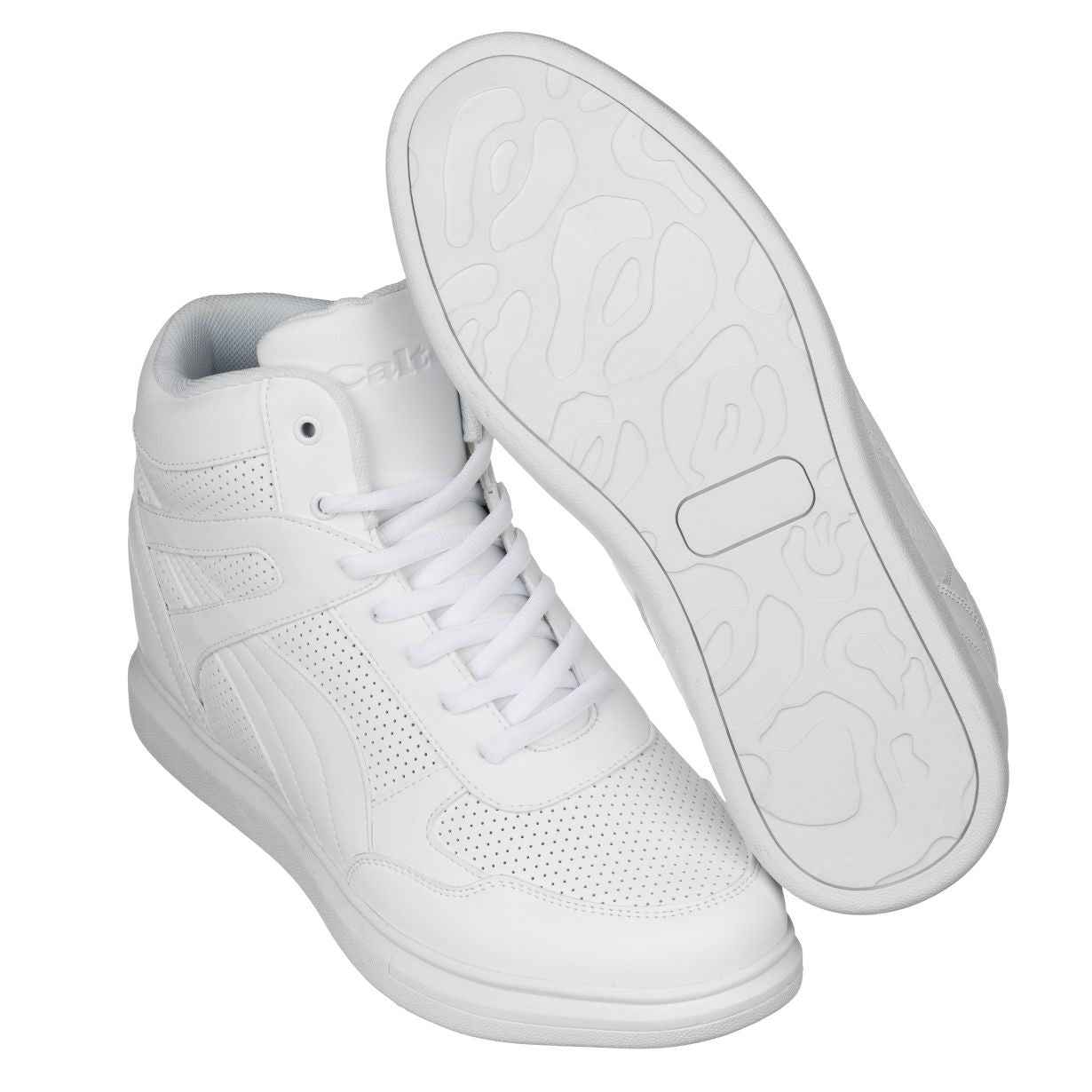 CALTO - H71904 - 3.8 Inches Taller (White) Tallmenshoes.com