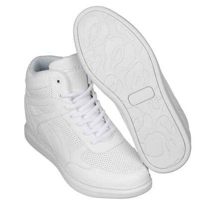 CALTO - H71904 - 3.8 Inches Taller (White) Tallmenshoes.com
