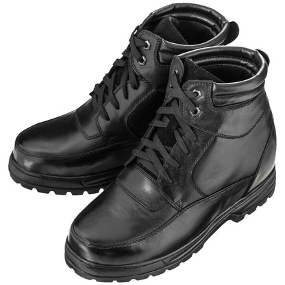 CALDEN Military-Style Leather Boots - 5.2 Inches - K881801 Tallmenshoes.com