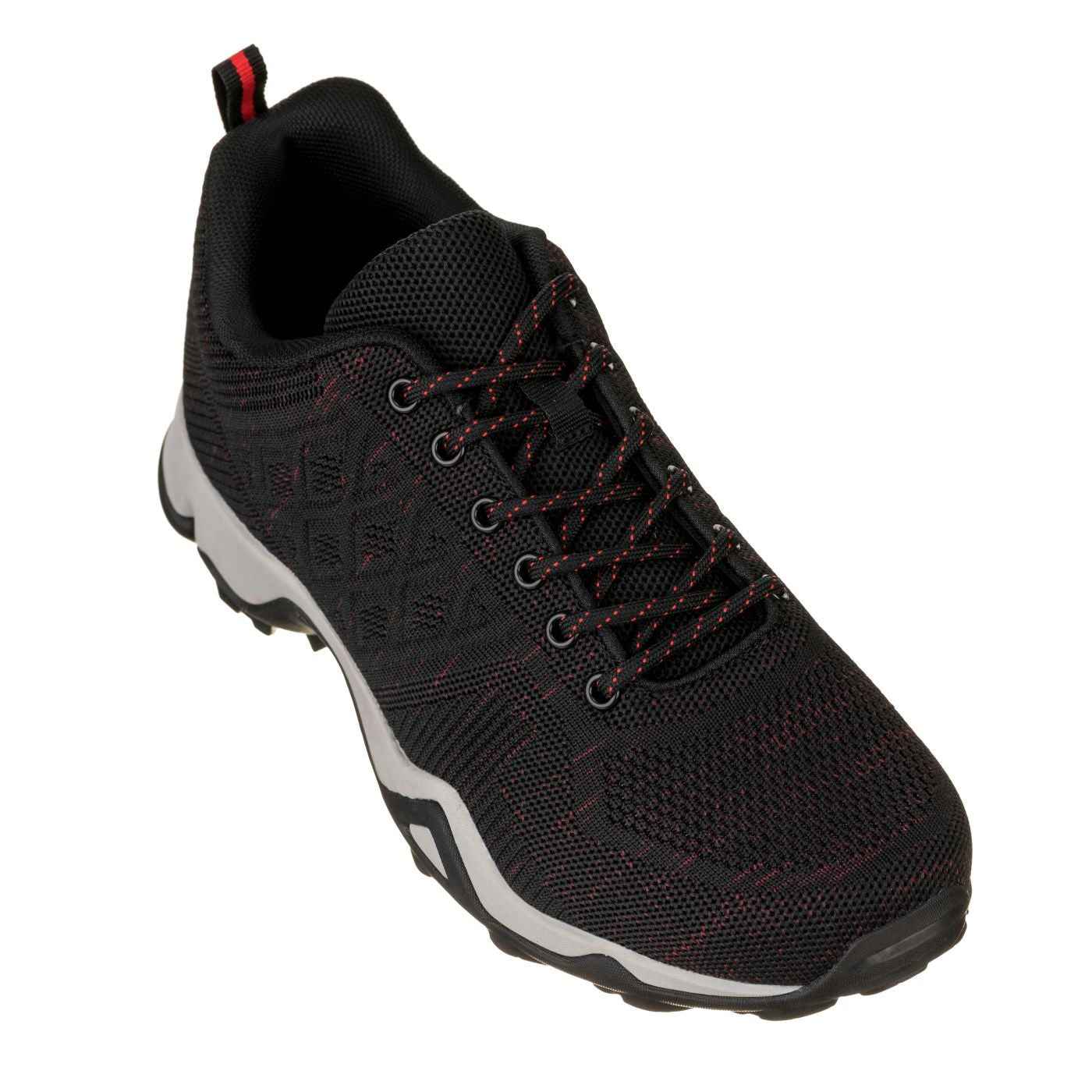 CALTO - Q103 - 2.4 Inches Taller (Black/Red) - Super Lightweight Tallmenshoes.com
