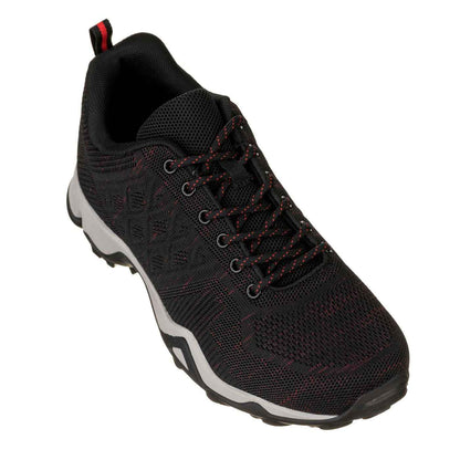 CALTO - Q103 - 2.4 Inches Taller (Black/Red) - Super Lightweight Tallmenshoes.com