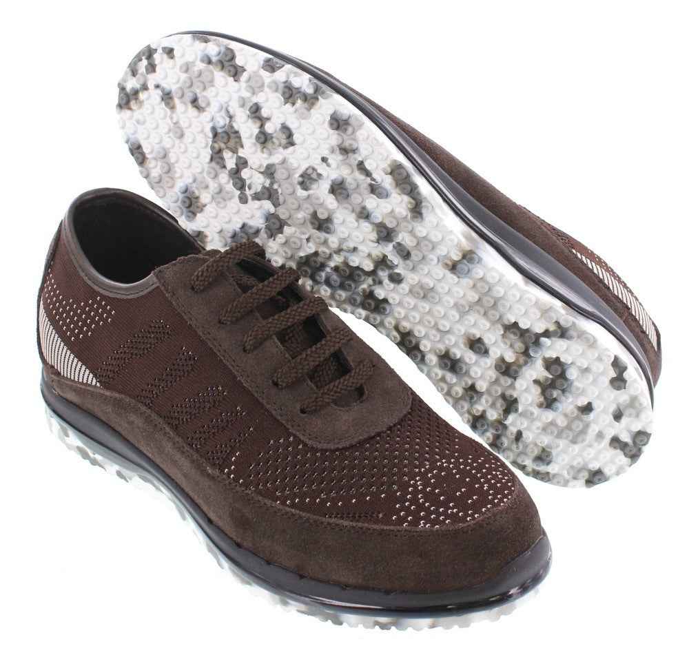 TOTO - D22035 - 2.4 Inches Taller (Brown) - Lightweight Tallmenshoes.com