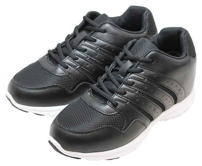 CALTO - G8817 - 3.2 Inches Taller (Black) - Super Lightweight Tallmenshoes.com
