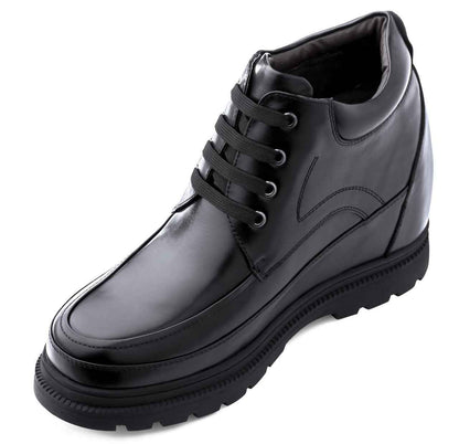 CALDEN Leather Elevator Boots - 5.2 Inches - K511615 Tallmenshoes.com