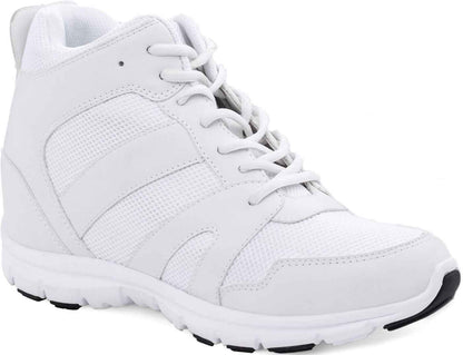 CALTO - G3329 - 4 Inches Taller (Glacier White) Tallmenshoes.com