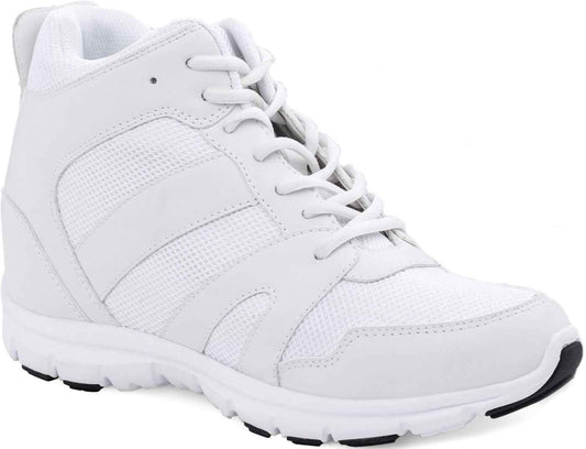 CALTO - G3329 - 4 Inches Taller (Glacier White) Tallmenshoes.com