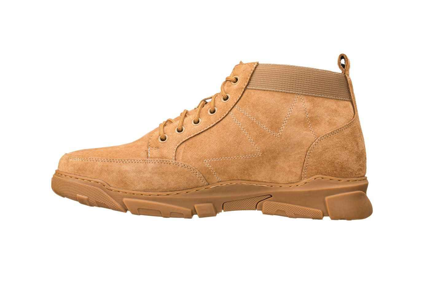 CALTO - K50131 - 2.9 Inches Taller (Nubuck Desert Tan) Tallmenshoes.com