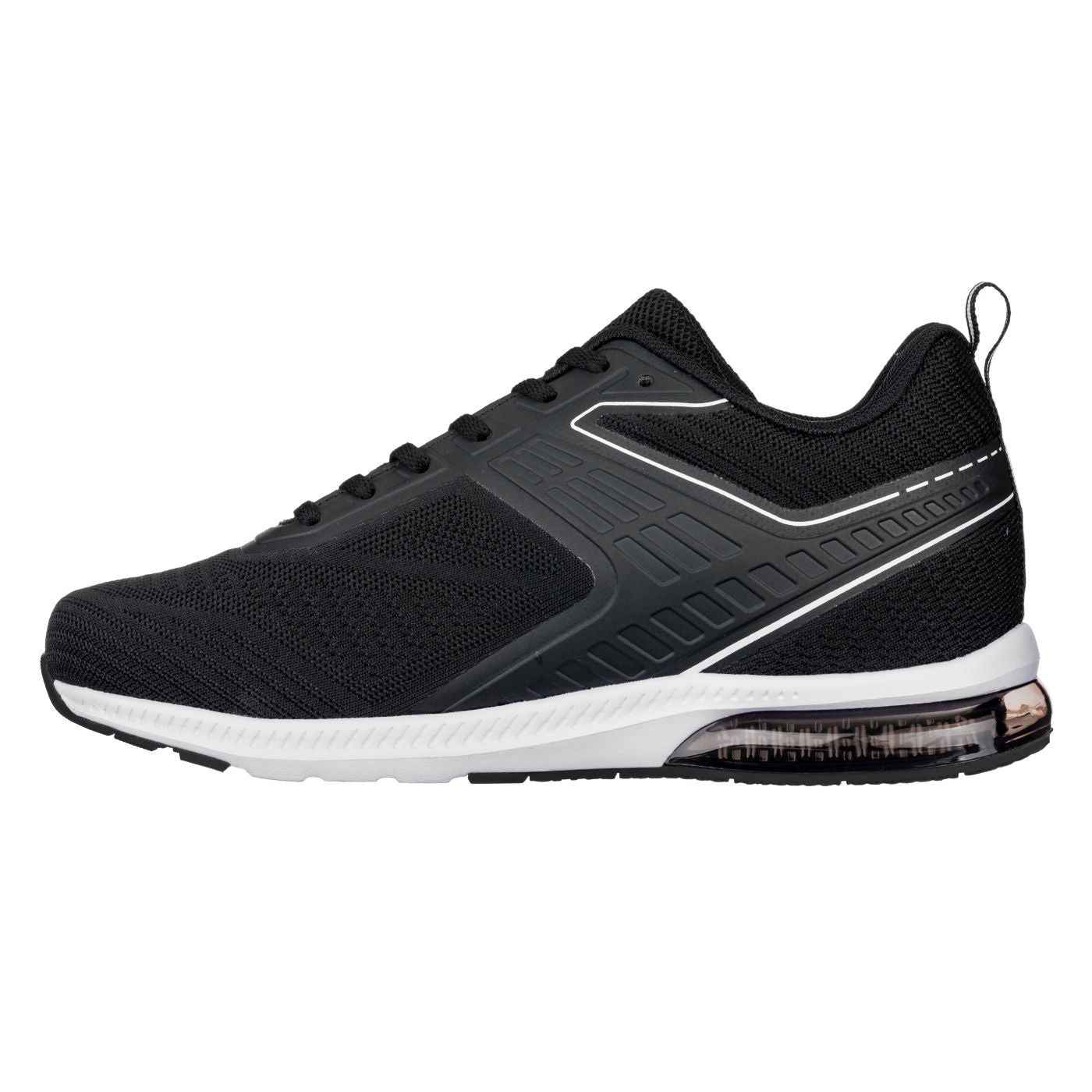 CALTO - Q231 - 2.4 Inches Taller (Black/White) - Super Lightweight Tallmenshoes.com