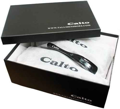 CALTO - G63811 - 3 Inches Taller (Dark Brown) Tallmenshoes.com