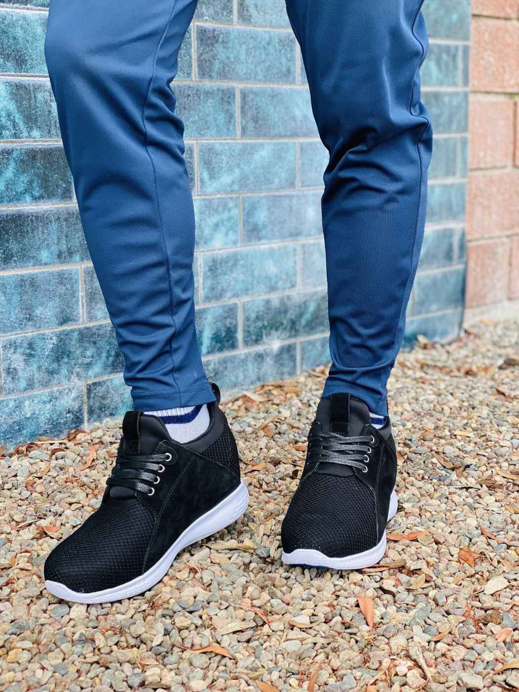 CALTO Lightweight Elevator Sneakers - 3.2 Inches - H71922 Tallmenshoes.com