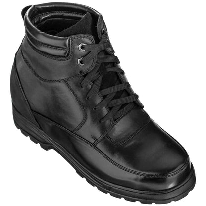CALDEN Military-Style Leather Boots - 5.2 Inches - K881801 Tallmenshoes.com