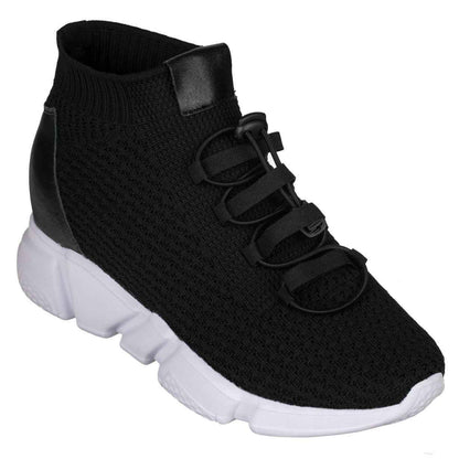 CALTO - H1721 - 3.2 Inches Taller (Black) - Ultra Lightweight Tallmenshoes.com