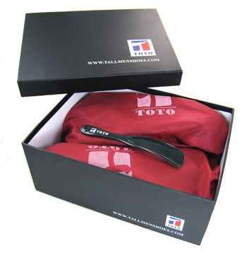 TOTO - X6319 - 2.8 Inches Taller (Black) - Super Lightweight Tallmenshoes.com