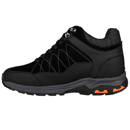 CALTO - H75470 - 3.2 Inches Taller (Black) - Hiking Style Boots Tallmenshoes.com