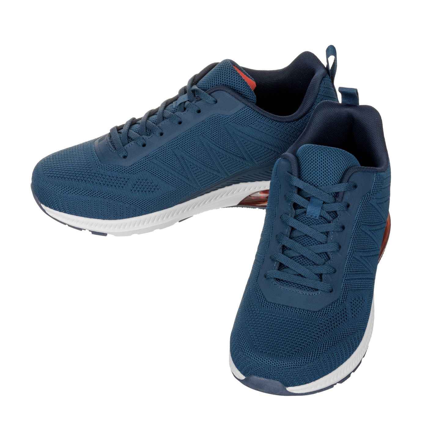 CALTO - Q230 - 2.4 Inches Taller (Navy/Red) - Super Lightweight Tallmenshoes.com