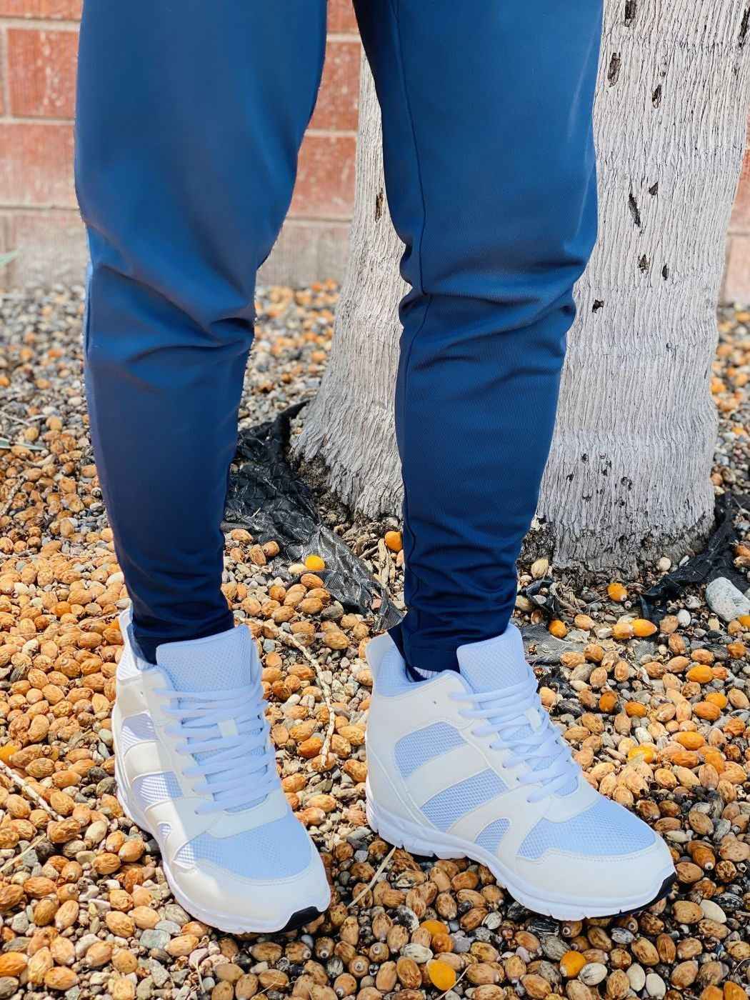 CALTO - G3329 - 4 Inches Taller (Glacier White) Tallmenshoes.com