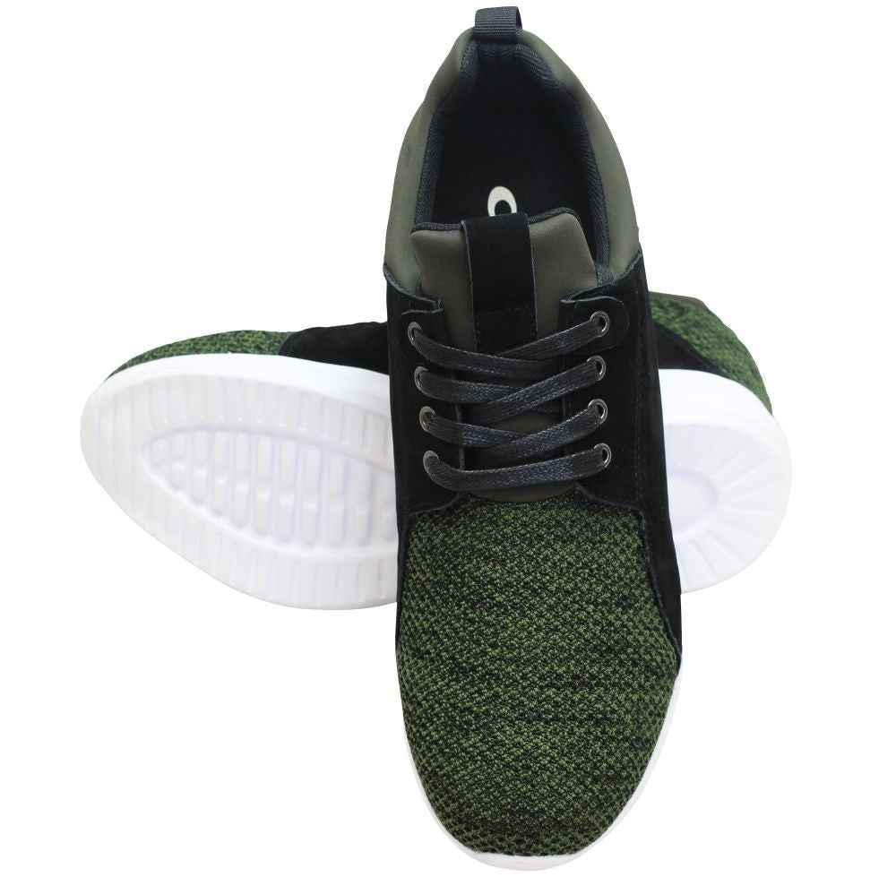 CALTO - H71921 - 3.2 Inches Taller (Army Green) - Super Lightweight Tallmenshoes.com
