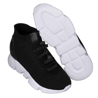 CALTO - H1721 - 3.2 Inches Taller (Black) - Ultra Lightweight Tallmenshoes.com