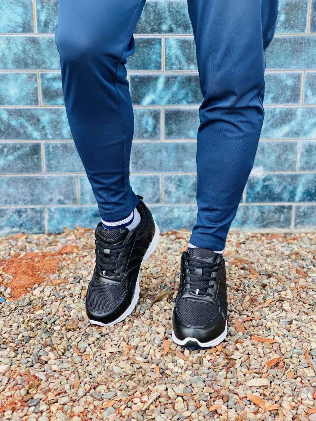 CALTO - G3304 - 3 Inches Taller (Black) - Super Lightweight Tallmenshoes.com