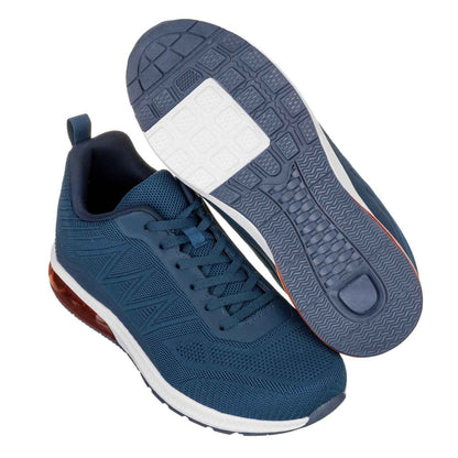 CALTO - Q230 - 2.4 Inches Taller (Navy/Red) - Super Lightweight Tallmenshoes.com