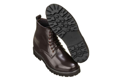 CALTO - K8711 - 3.3 Inches Taller (Dark Brown) Tallmenshoes.com