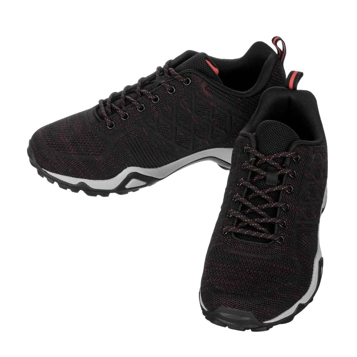 CALTO - Q103 - 2.4 Inches Taller (Black/Red) - Super Lightweight Tallmenshoes.com