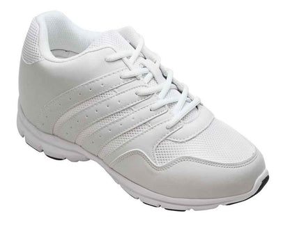 CALTO - G8818 - 3.2 Inches Taller (White) - Super Lightweight Tallmenshoes.com