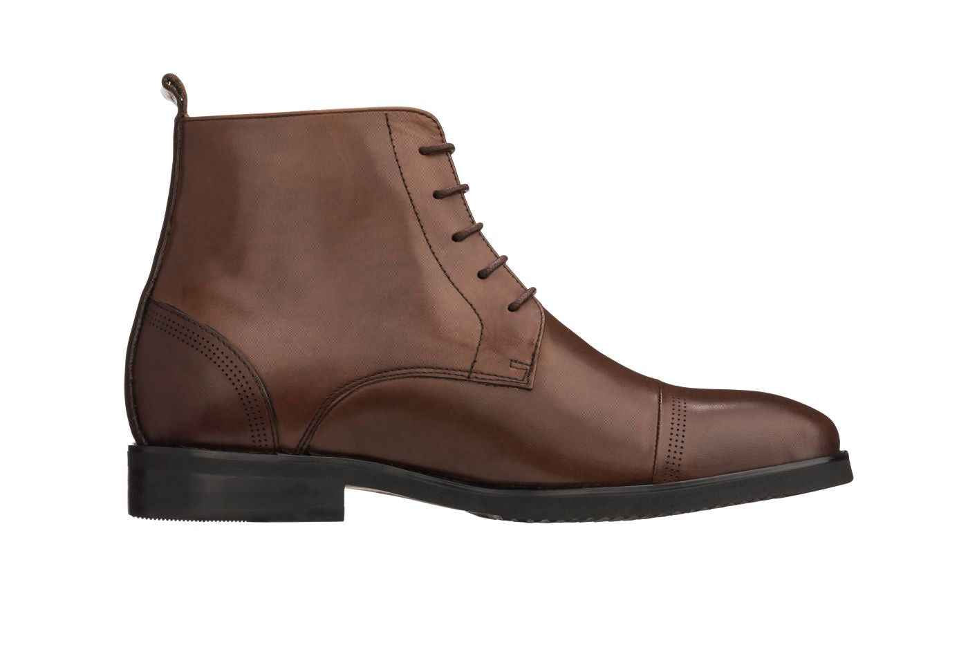 CALTO - K28004 - 2.8 Inches Taller (Dark Brown) Tallmenshoes.com